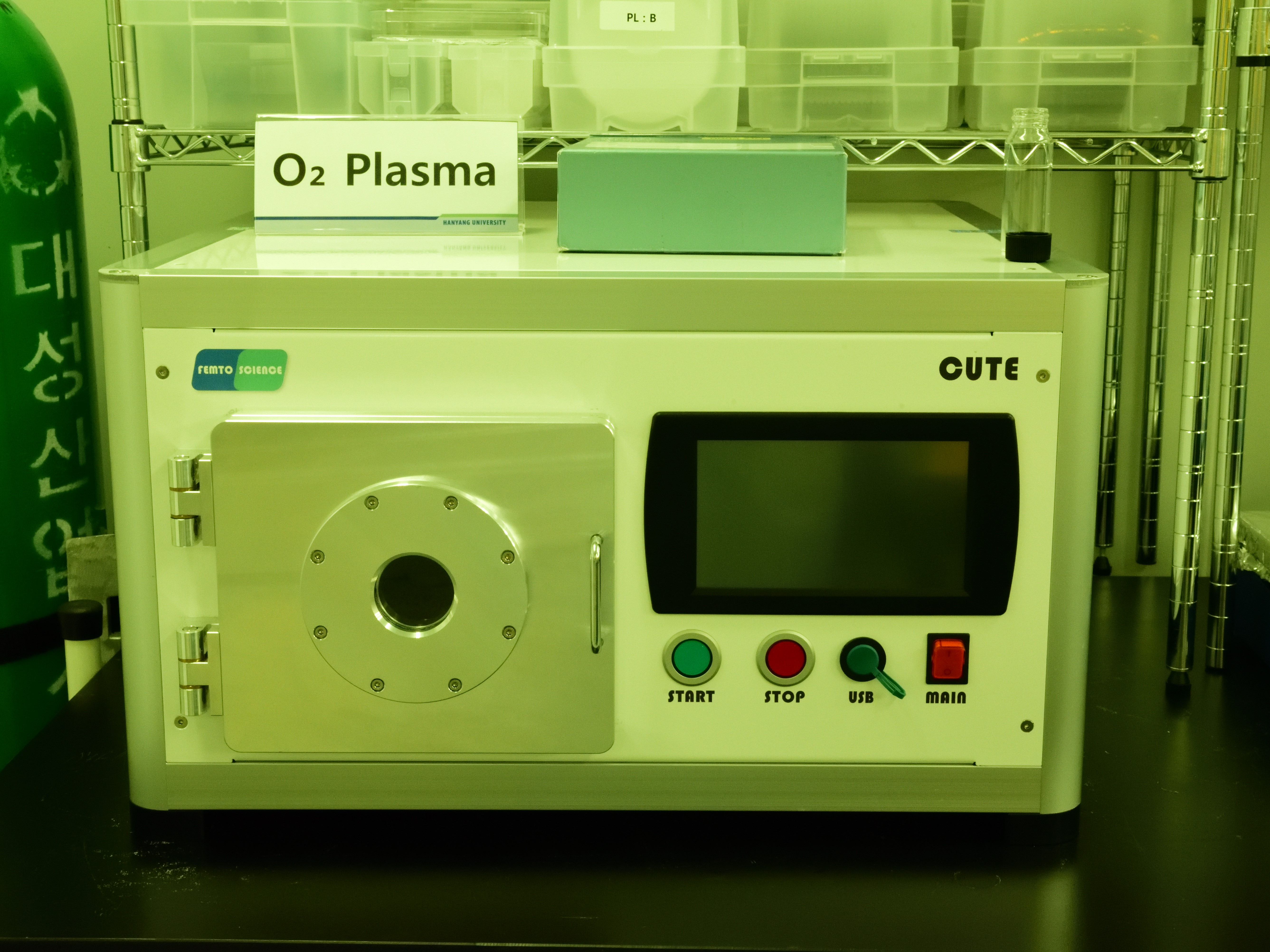 Oxygen Plasma Cleaner & Etcher